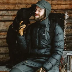 Tived Down Jacket M Black