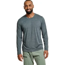 Tived Long Sleeve T-shirt M Dk Sky Blue