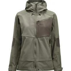 Tived Stretch Hybrid Jacket W Aloe Green/Forest Green