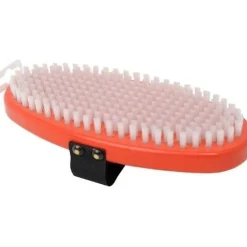 T161O Brush Oval, White Nylon