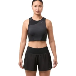 Trail Cropped Top W Black