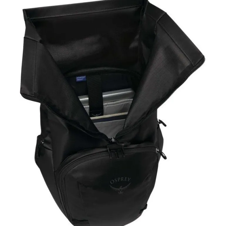 Transporter Roll Top Raven Black/Black