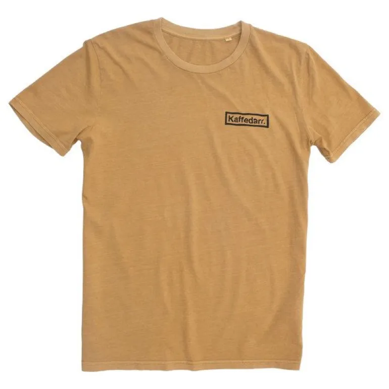 T-shirt "Kaffedarr" Ochre Yellow