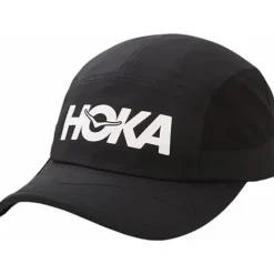 U Hoka Run Hat Black