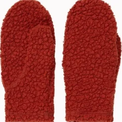 U Vargön Wool Mittens Rust Orange