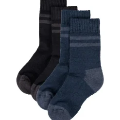 Vandra Wool Socks. 2-P Black/Navy