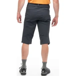 Vandre Light Softshell Long Shorts Men Dark Shadow Grey