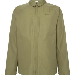 Vent Canvas 200 Classic Overshirt Burned Olive