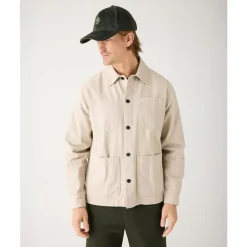 Vent Canvas 200 Classic Overshirt Light Feather Gray