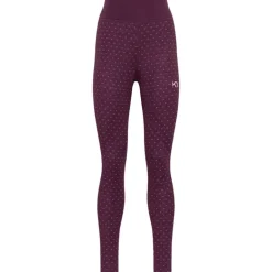 Vilma High Waist Pants Wine