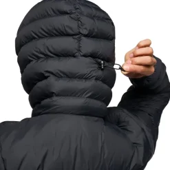 W Access Down Hoody Black