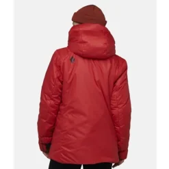 W Belay Parka Coral Red