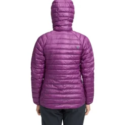 W Deploy Down Fz Hoody Piton Purple