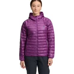 W Deploy Down Fz Hoody Piton Purple