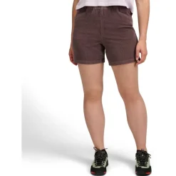 W Dirtbag Corduroy Shorts Dark Mauve