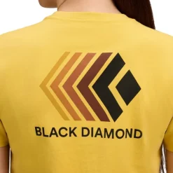 W Faded Crop Ss Tee Soft Ochre