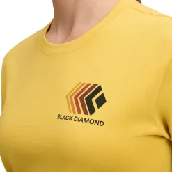 W Faded Crop Ss Tee Soft Ochre