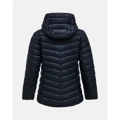 W Frost Down Hood Jacket Black