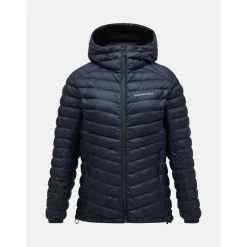W Frost Down Hood Jacket Black