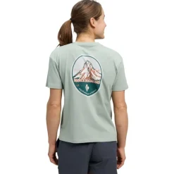 W Heritage Badge Ss Tee Agave