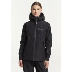 Winga Rain Jacket Women Black