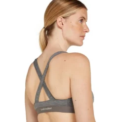 W Mer 125 Cool-Lite Sprite Racerback Bra Gritstone Hthr