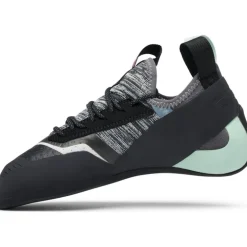 W Momentum Lace Climbing Shoes Foam Green-Alloy