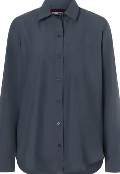 Wm's AirExchange UPF 40 LS Shirt Thunderhead