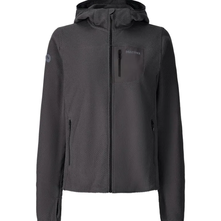 Wm's AirFleece Hoody Blackened