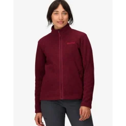 Wm's Drop Line Jacket Acai Berry Heather