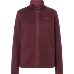 Wm's Drop Line Jacket Acai Berry Heather