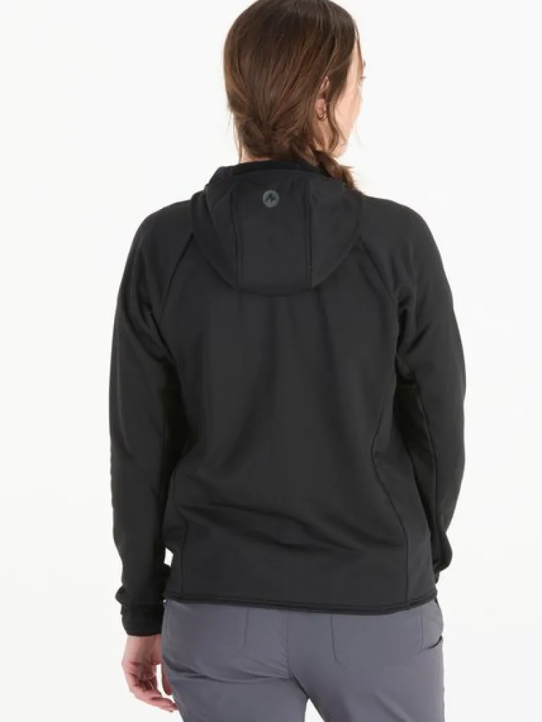 Wm's Leconte Fleece Hoody Black