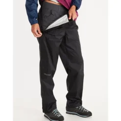 Wm's PreCip Eco Full Zip Pant Short Black