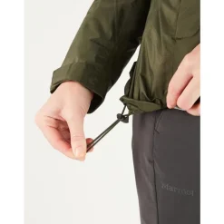 Wm's PreCip Eco Jacket Dark Green