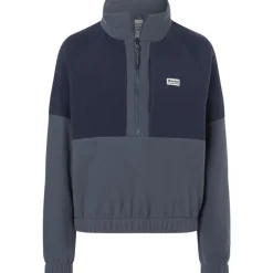 Wm's Retro Rocklin 1/2 Zip Thunderhead/Arctic Navy