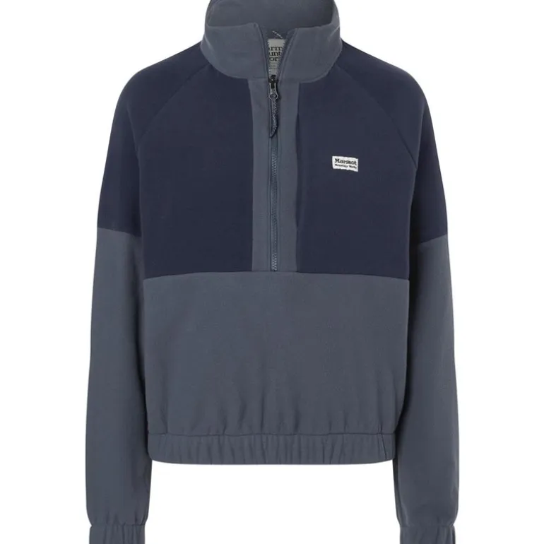 Wm's Retro Rocklin 1/2 Zip Thunderhead/Arctic Navy