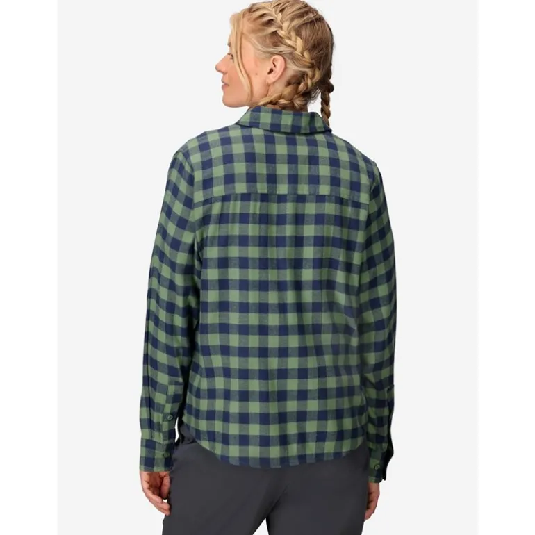Wm's Rush Creek Lightweight Flannel LS Agate Green