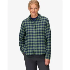 Wm's Rush Creek Lightweight Flannel LS Agate Green
