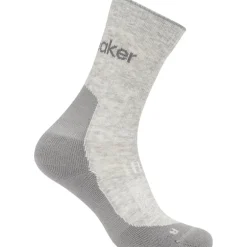 Women Merino Hike+ Light Crew Blizzard Hthr/Alloy