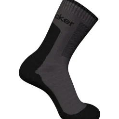 Women Merino Hike+ Medium Crew Obsidian/Black