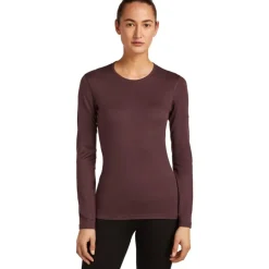 Women Merino 200 Oasis LS Crewe Java