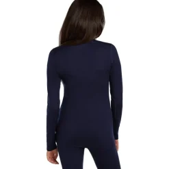 Women Merino 200 Oasis LS Crewe Midnight Navy