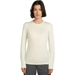 Women Merino 200 Oasis LS Crewe Undyed
