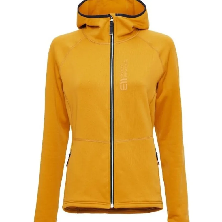 Women's Skiers Fleece Hood Mineral Yellow