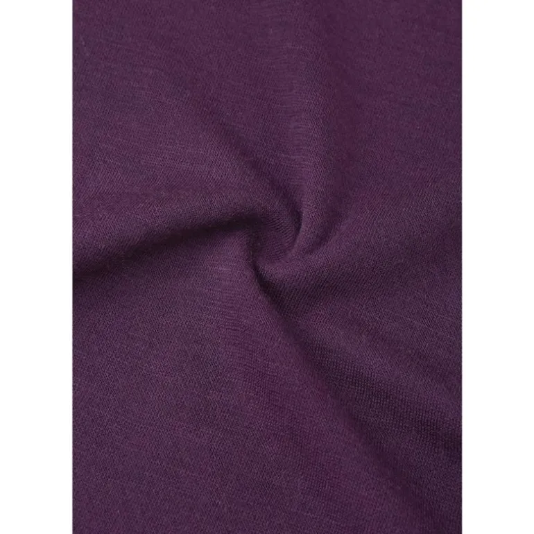 Wool Base Layer Set Taitoa Deep Purple