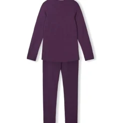 Wool Base Layer Set Taitoa Deep Purple