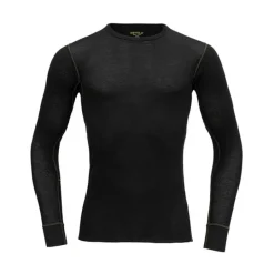 Wool Mesh Man Shirt Caviar