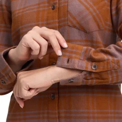 W Project Flannel Dark Mauve-Clay
