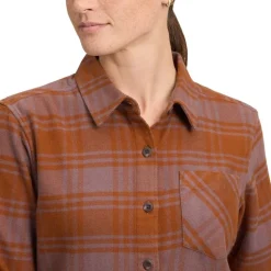 W Project Flannel Dark Mauve-Clay