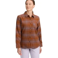 W Project Flannel Dark Mauve-Clay